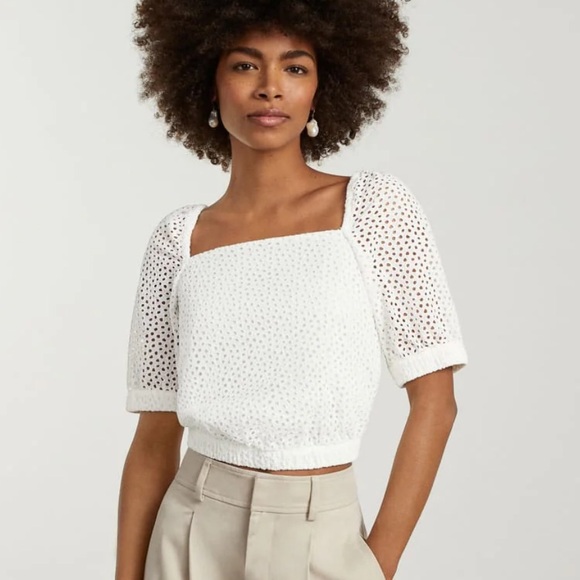 Everlane Tops - Everlane Eyelet Blouse